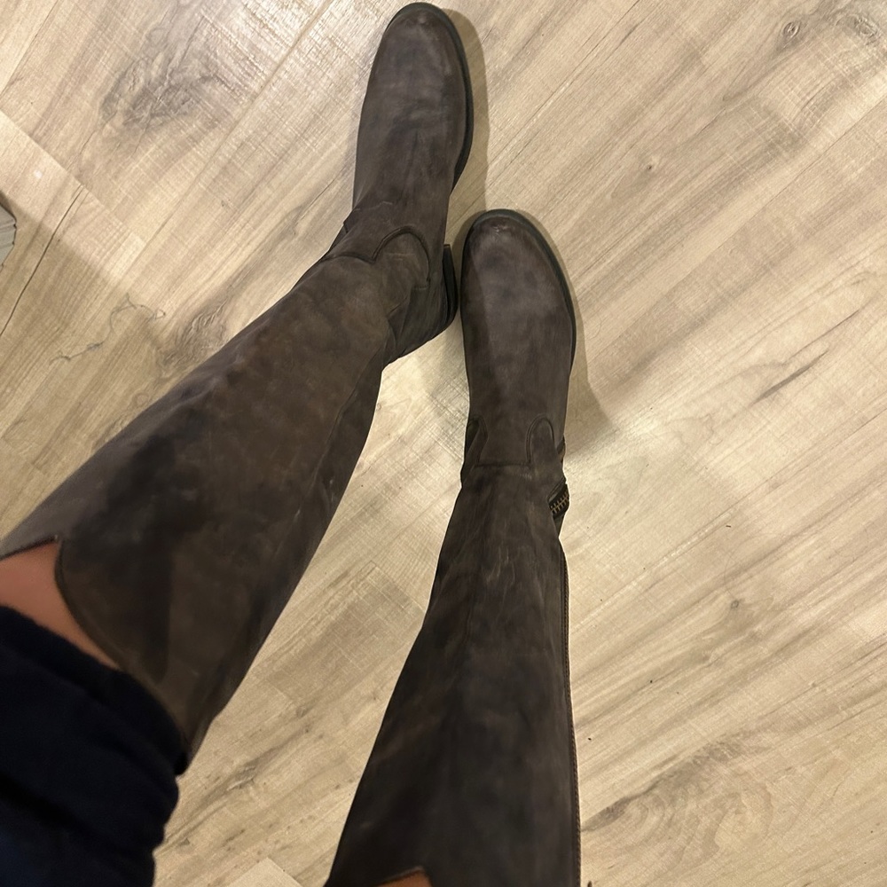 Tall Steve Madden Leather Boots